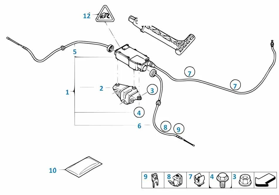 Ручник х5 е70. Датчик натяга троса ручника BMW x5 е70. Аварийный трос ручника БМВ х6. Трос ручника BMW x5. Трос аварийной разблокировки стояночного тормоза на BMW x5 e70.