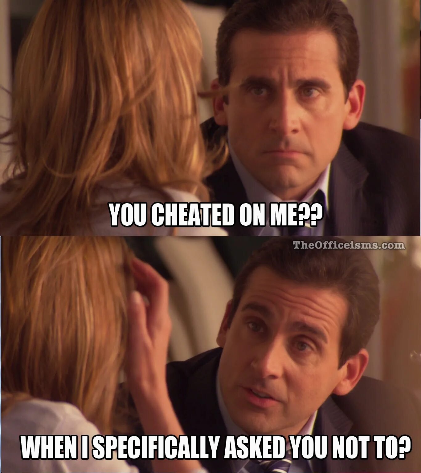 When i had asked and you. You cheated. you cheated on me. уровень you cheated.