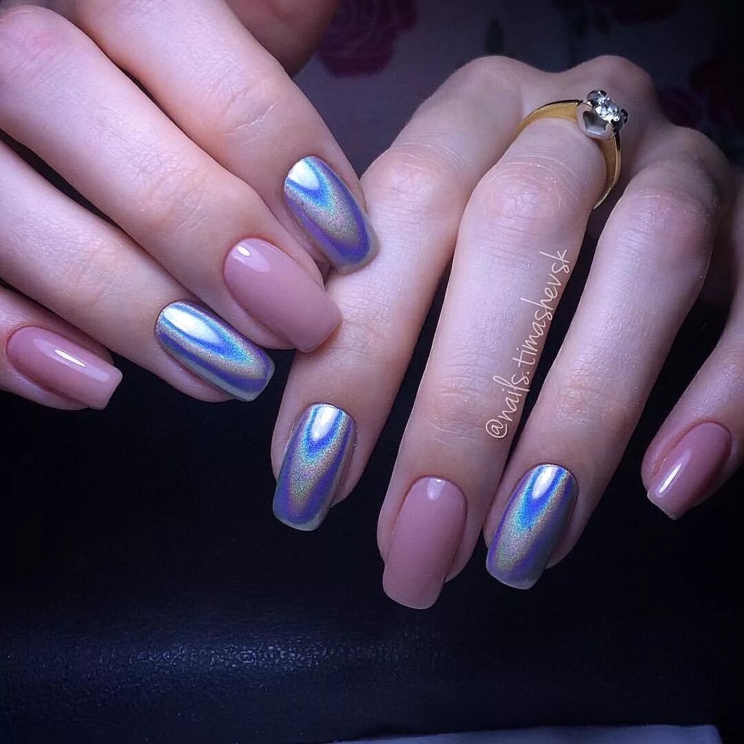 маникюр на короткие ногти с втиркой 2019. маникюр на короткие ногти 2022 с втиркой. втирка жемчужная 2020. шеллак с втиркой. маникюр весна 2020 модные втирка.