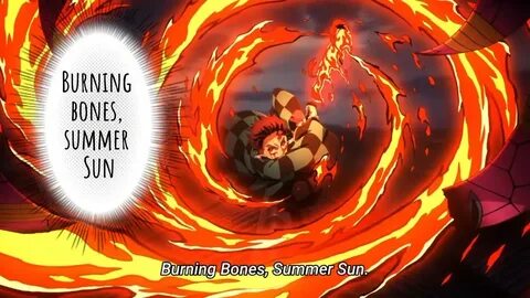 Burning sun