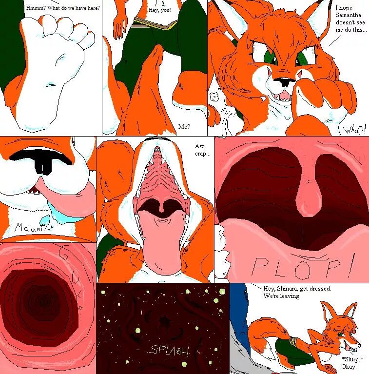 Scat furry. Fox Vore человека. Лисы Vore. Vore лисица комикс.