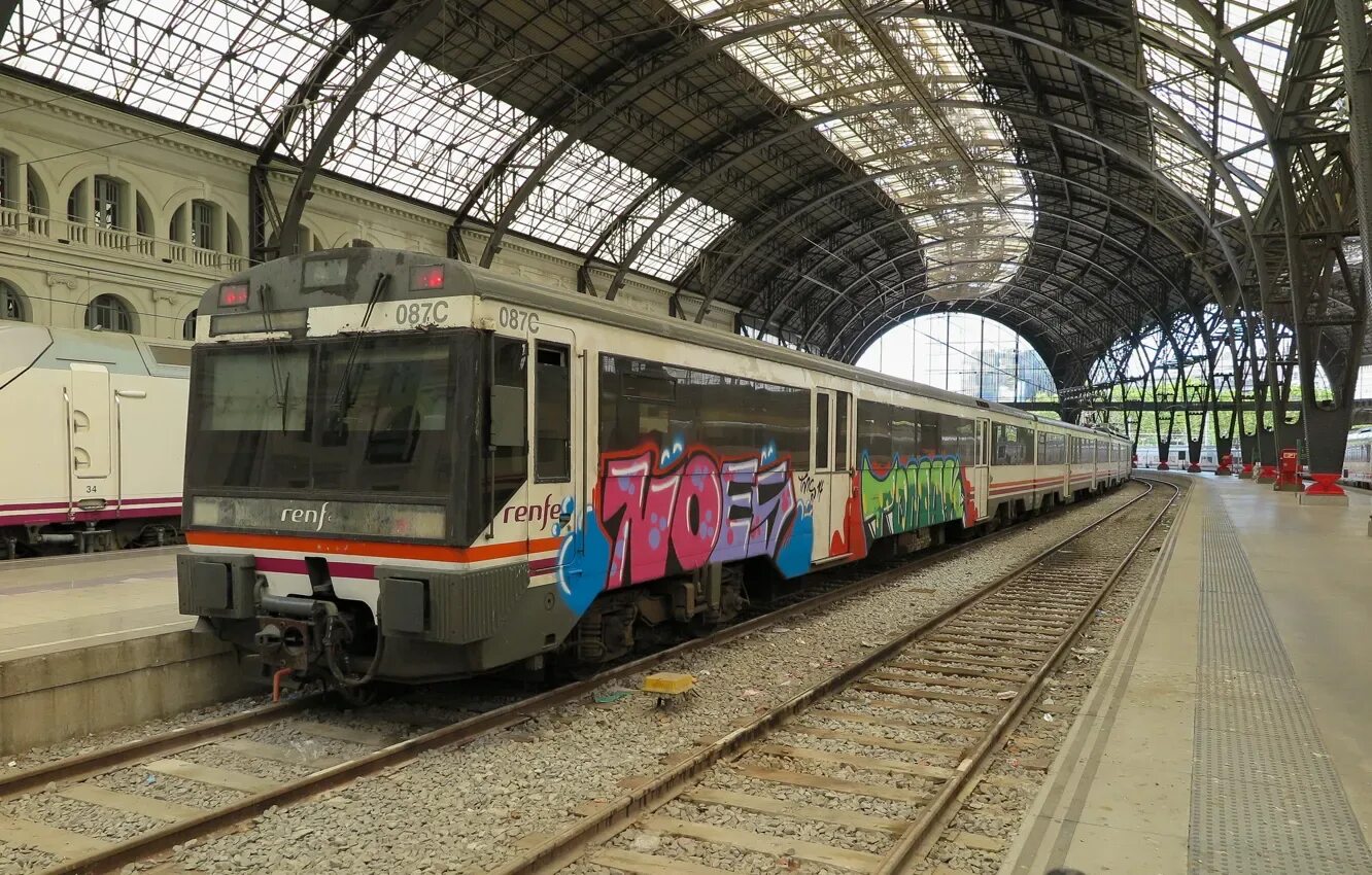 Train is in the station