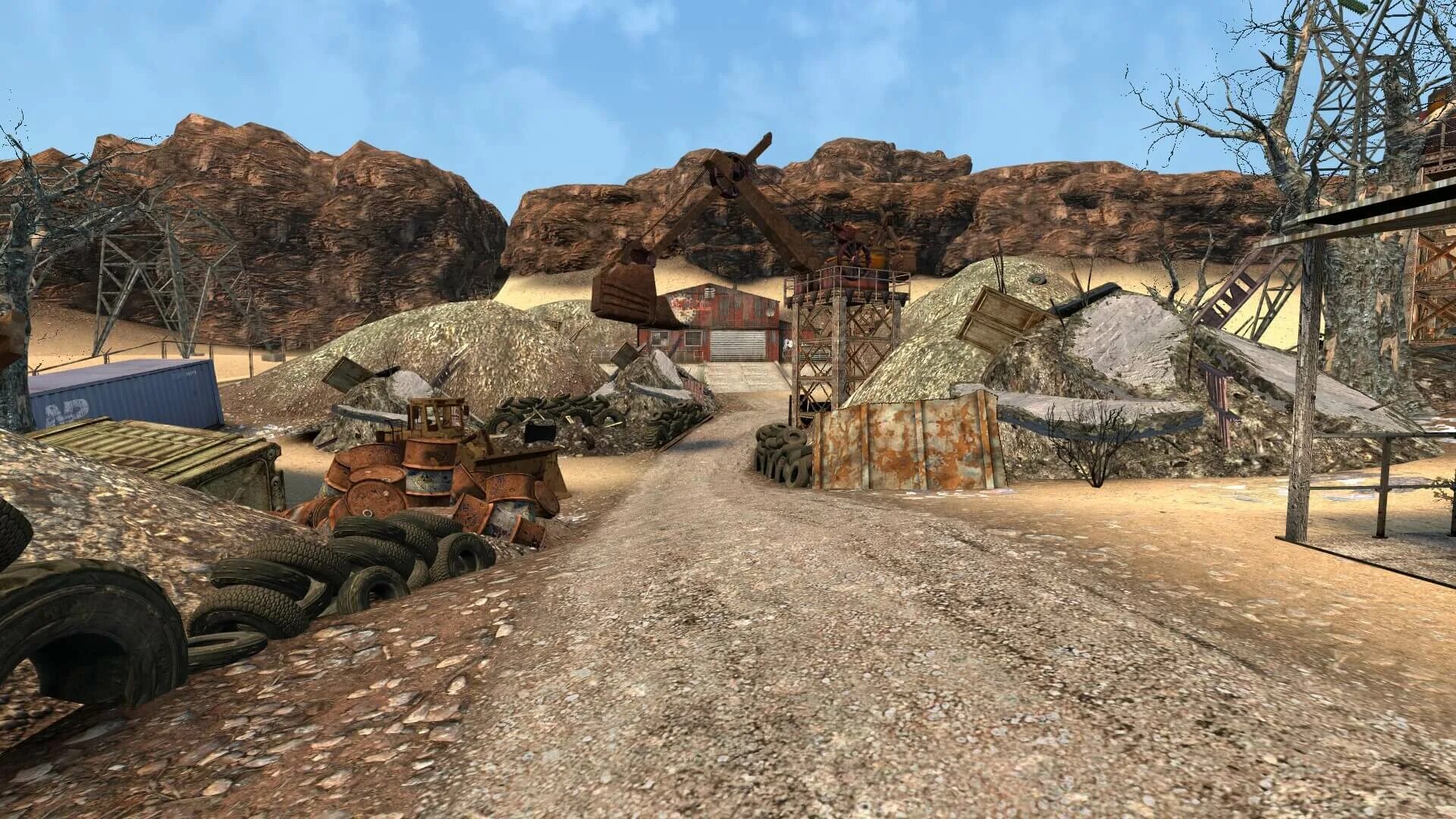 Игры на движке соурс. Движок соурс. Garry's Mod пустыня. Source 2 движок. Fallout New Vegas трасса 95.