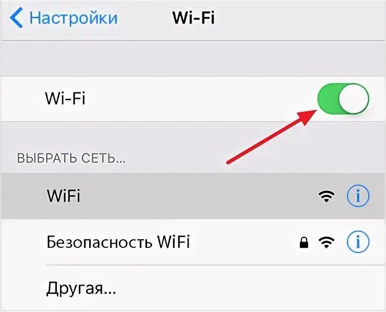 Телефон включает wifi