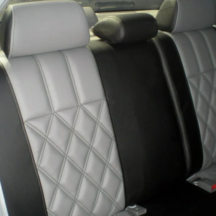 экокожа люкс. экокожа lux. лежак xody экокожа люкс черный/ серый №3 70х60х19 / 02025-2. демидов авточехлы. чехлы от демидова.