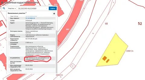 Публичная кадастровая нижегородская