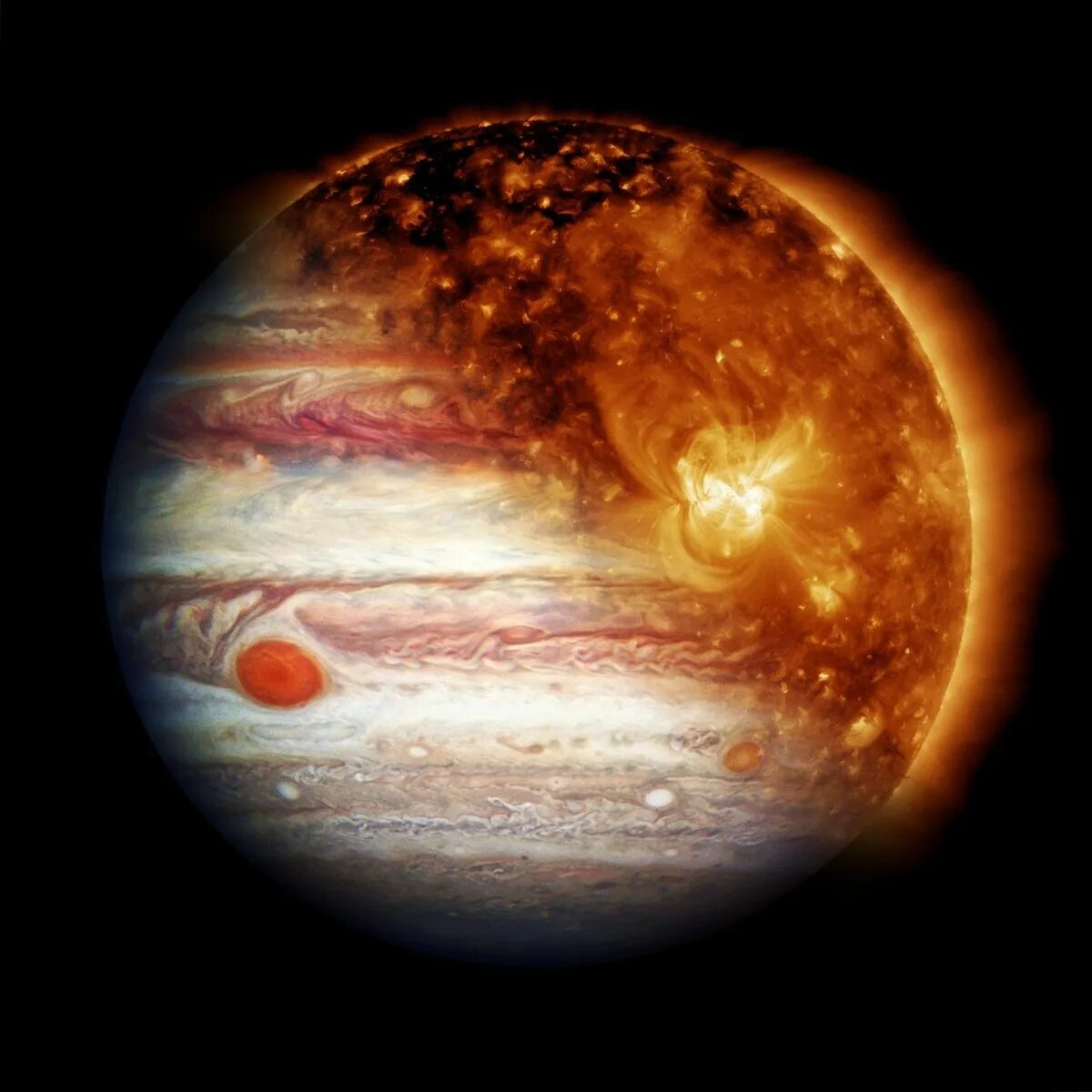 Планета Юпитер и звёзды.. Юпитер и солнце. Юпитер звезда. Вид солнца с Юпитера. Солнце в соединении с юпитером