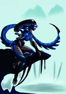 Xenomorph Girl. 