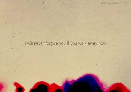 Am i forgiven