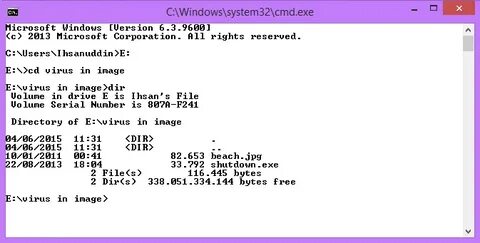 Файлы exe вирус