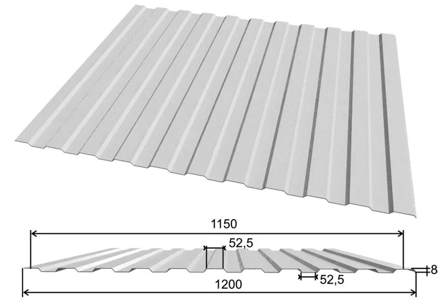 Профнастил с8 RAL 9003. Профнастил с-8 RAL 9003 (белый). Профлист s-0,4 мм, RAL 9003. С8 крашеный 0.4 мм профнастил сигнально белый RAL 9003.