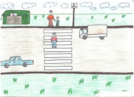Рисунок безопасные каникулы
