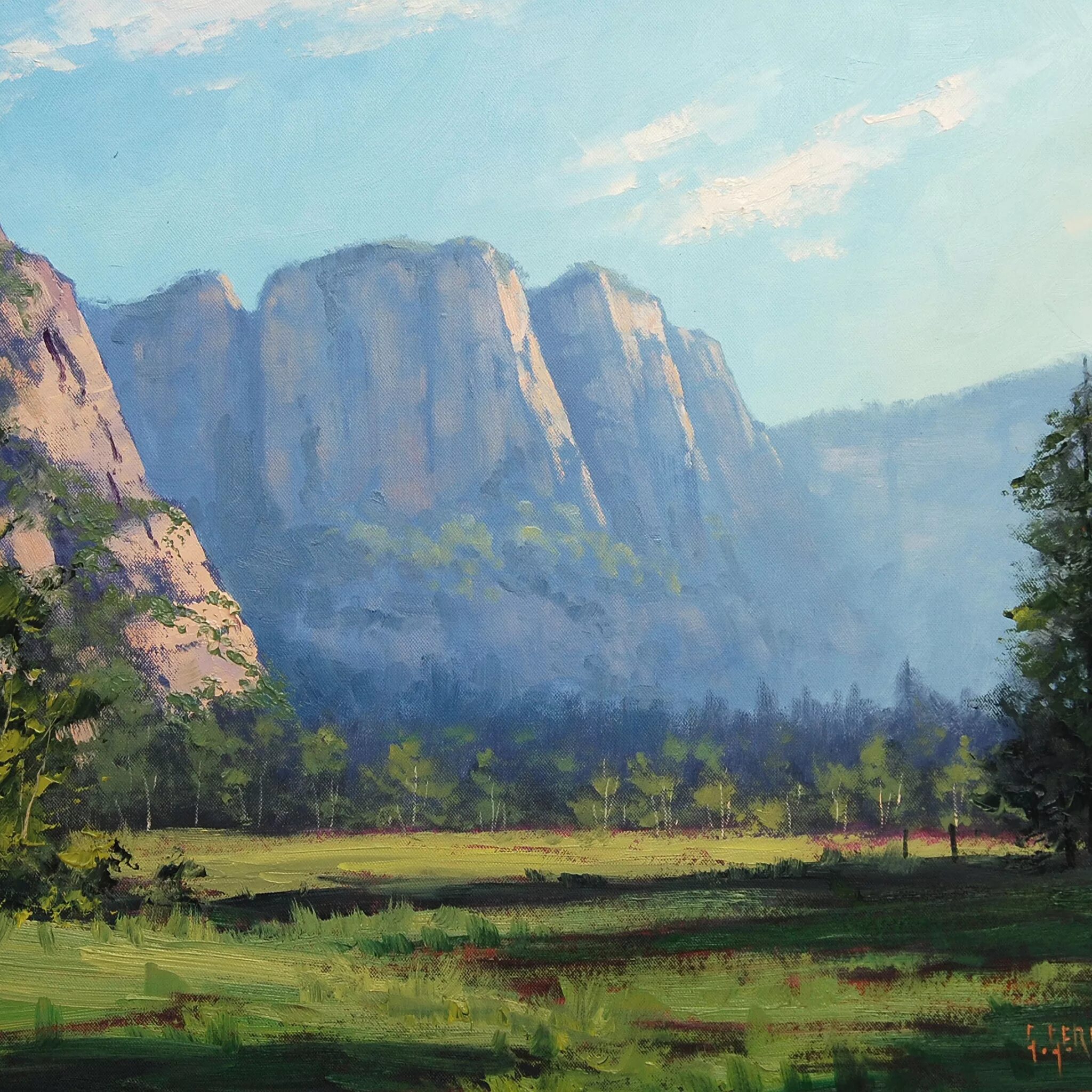 Painted landscape. Graham Gercken картины далёкие горы. Пейзаж маслом. Живописный пейзаж. Картины маслом пейзажи.