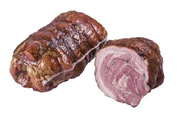 Копчение бараньей ноги