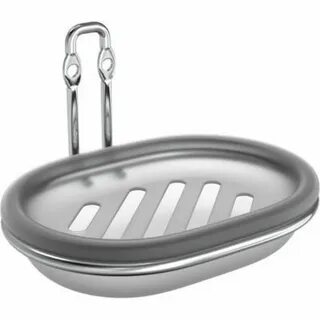 Мыльница настенная хром