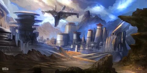 Sci fi environment