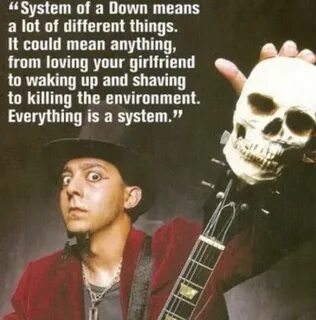 System of a down текст перевод