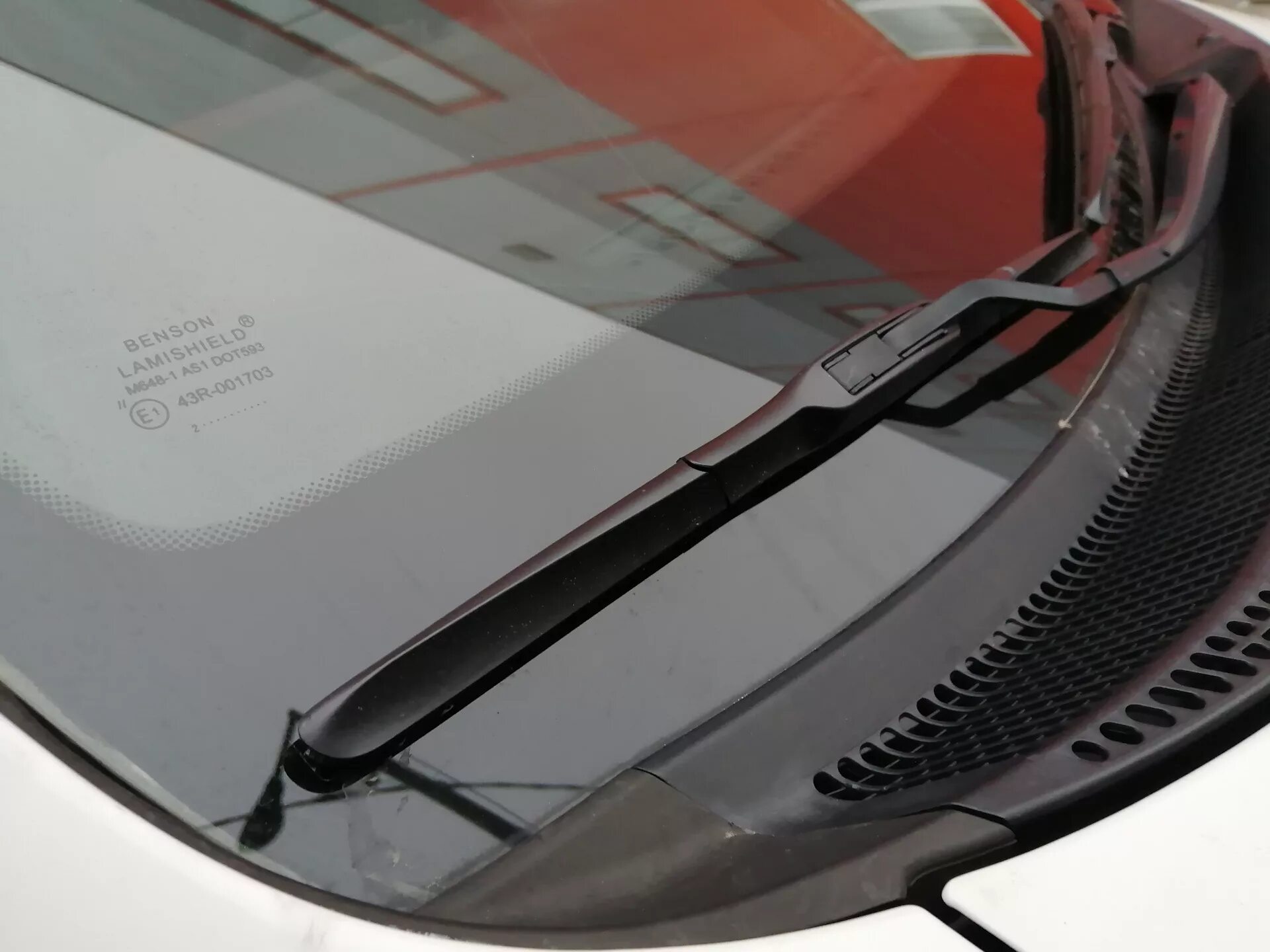 Замена щеток Bosch на гибридные щетки стеклоочистителя Denso Wiper Blade - KIA C
