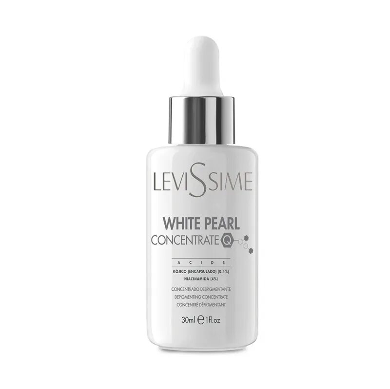 Levissime White Pearl Concentrate. Levissime Pure Balance Concentrate. Levissime 5. Levissime age Renew Concentrate.