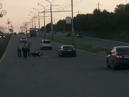 Пешеход мотоциклист