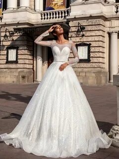 Пышное платье современные