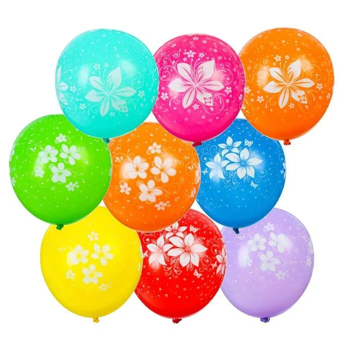 Латексные шары цветы. Шары латекс пастель набор. Воздушные шары набор 100шт.