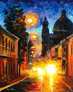 Ночной городской пейзаж