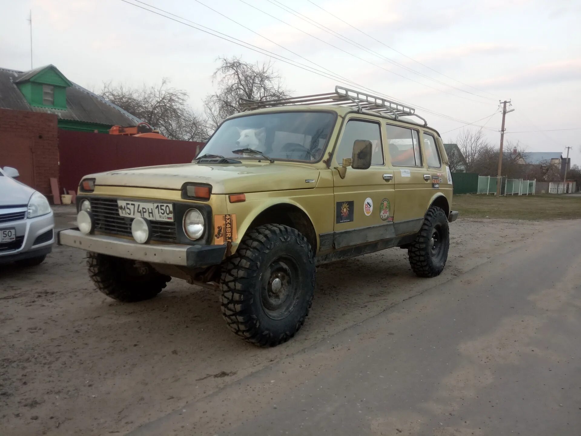 Переобулся и сравнил Forvard Safari 500 VS Bogger - Lada 4x4 3D, 1,6 л, 1991 год