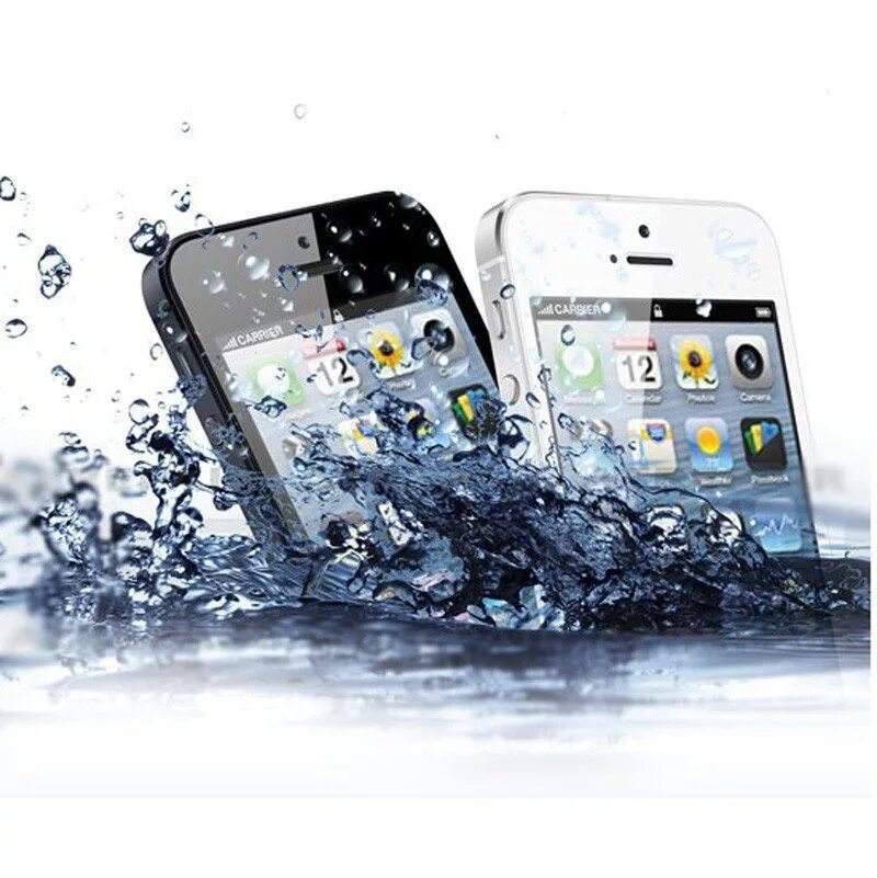 После попадания воды айфон. Сломанный смартфон. Разбитый айфон. Разбитые телефоны. Смартфон в воде.
