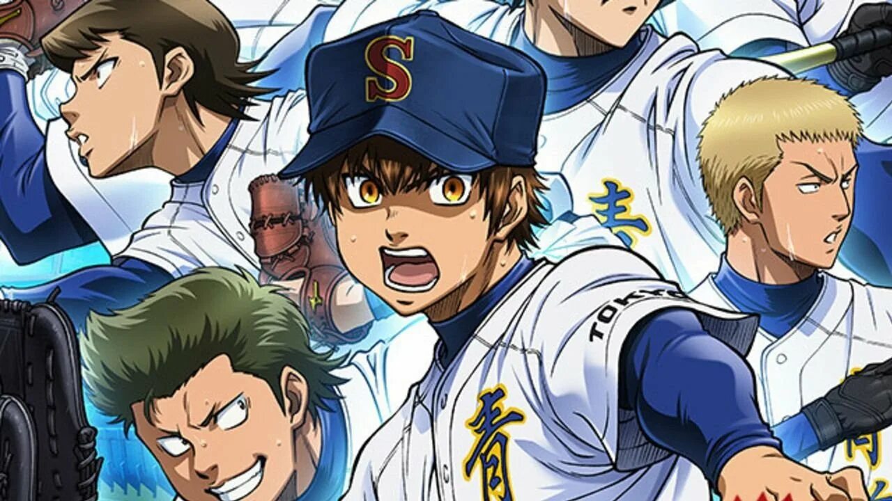 Путь аса дата. Путь аса крис. daiya no a. ace of diamond - act ii / daiya no a - act ii. аниме путь аса.