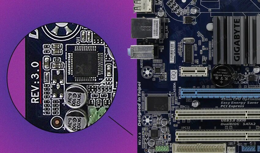 Как узнать ревизию материнской платы gigabyte. Как узнать ревизию материнской платы. на каких материнских платах стоит микроконтроллер nct6796-d.