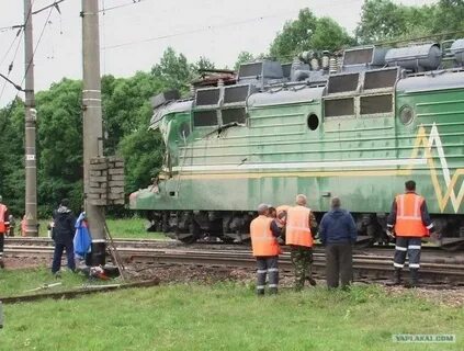 Крушение на перегоне ерал