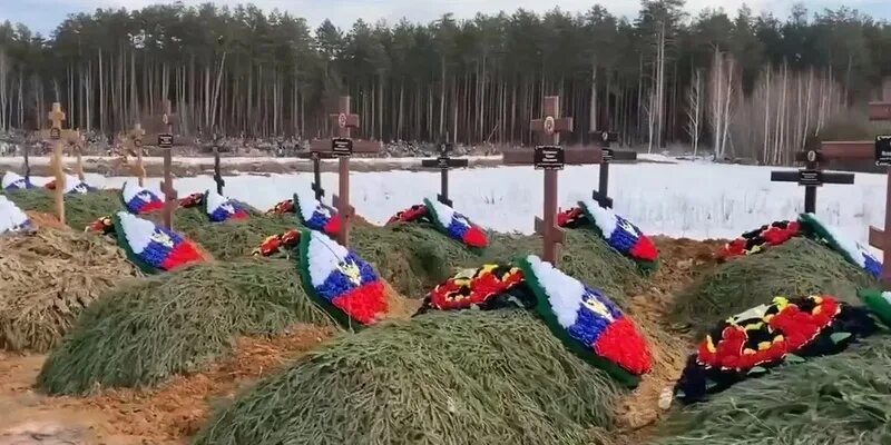 Захоронение военнослужащих