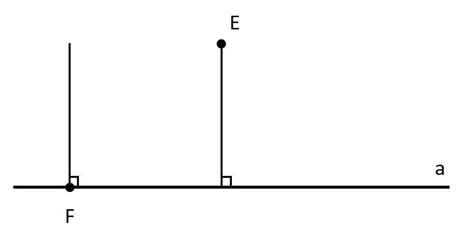 Перпендикуляр к прямой рисунок. Перечертите рисунок относительно прямой. Два перпендикуляра к прямой. Перечертите рисунок в тетрадь проведите через точку к.