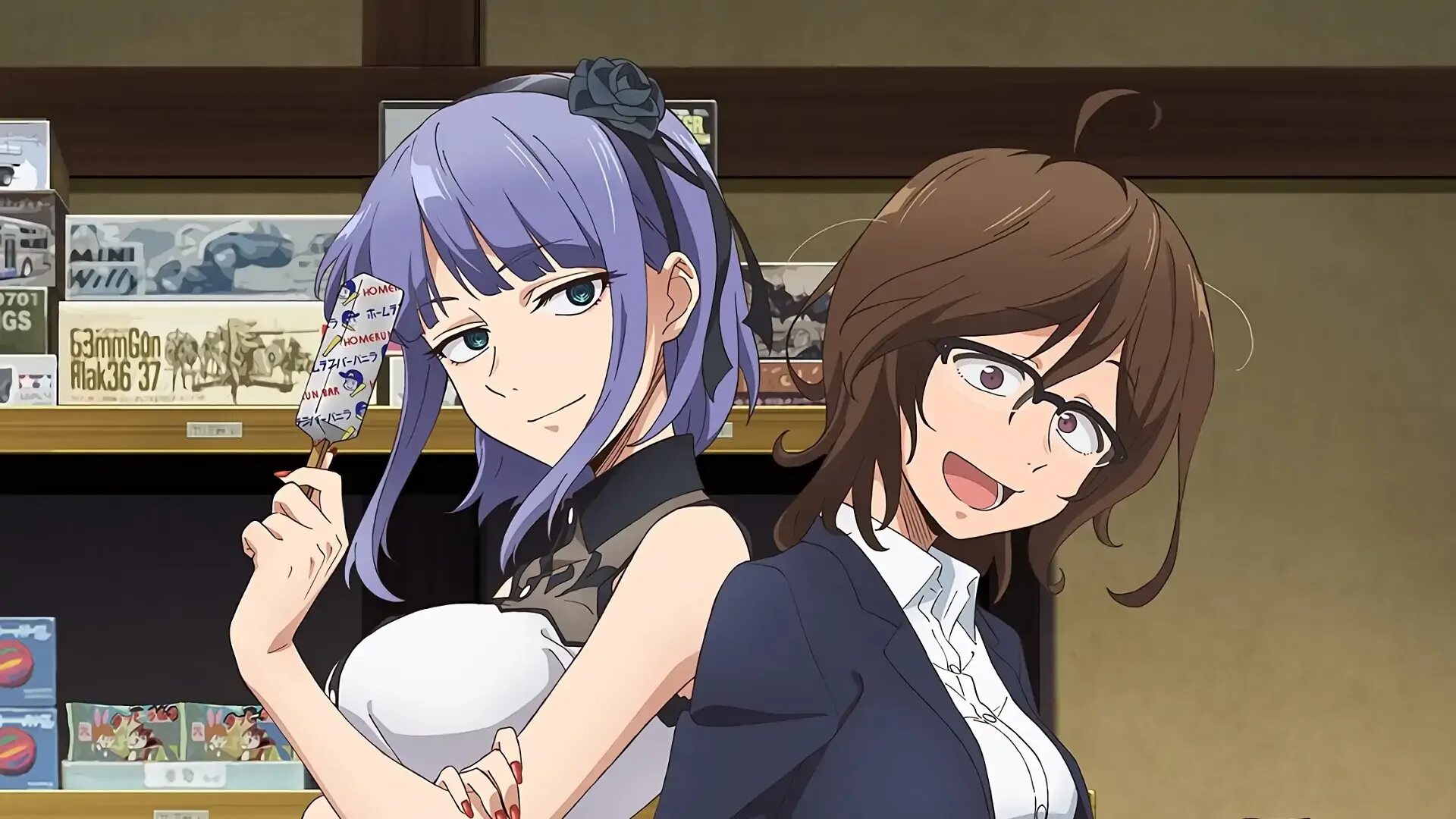 Хотару из Dagashi Kashi. Dagashi Kashi 2. Hajime Owari Dagashi Kashi.