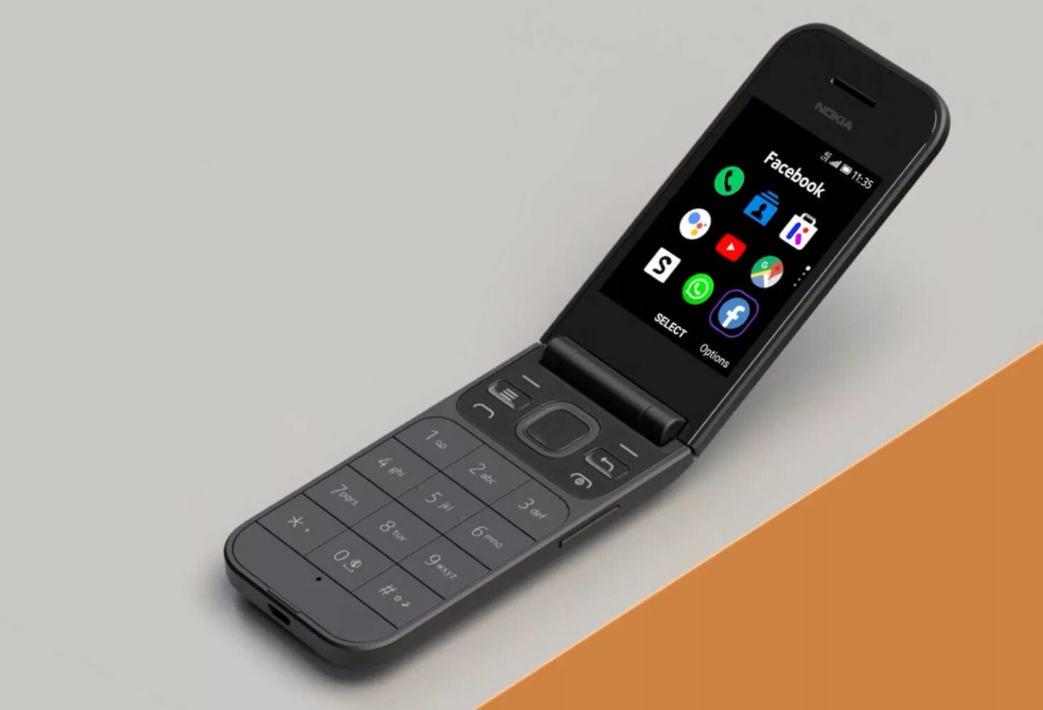 Nokia nokia 2720 flip. Nokia раскладушка 2720. Раскладушка с ватсапом. Чехол для телефона раскладушки. Нокиа раскладушка 2020.