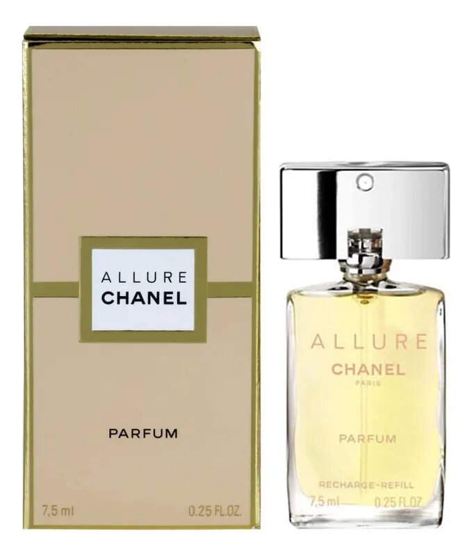 Chanel Allure 7.5 ml. Коко Шанель Аллюр духи. Chanel Allure Parfum 7.5ml. Allure Chanel женские 7.5 ml.