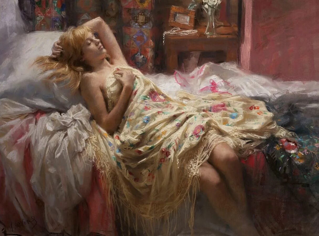Фото картины. Висенте Ромеро Редондо. Vicente Romero Redondo художник. Винсент Ромеро Редондо картины. Винсент Ромеро Редондо живопись.