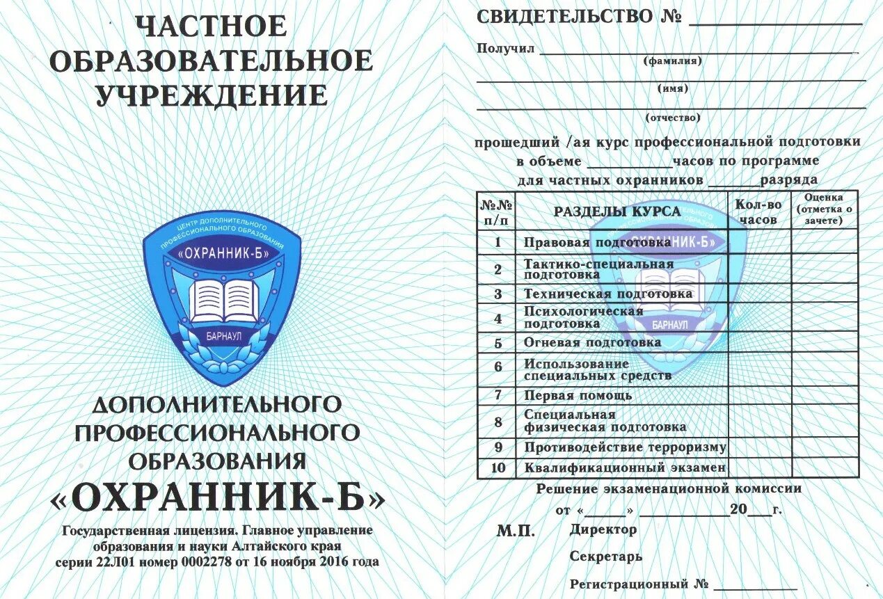 Какие документы нужны для получения охранника 4. Лицензия охранника 6 разряда. Разрешение на оружие охранника 6 разряда.