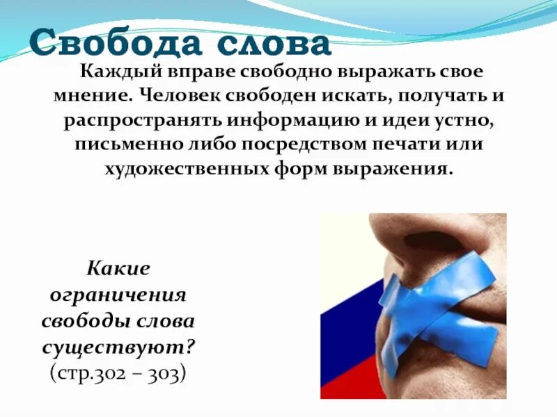 Свобода слова кратко. Свобода мнения. Ограничение свободы слова. Право на свободу мысли и слова.