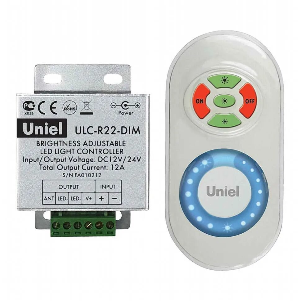 Управляемый свет яркость. Контроллер Uniel ULC-n20-RGB. Контроллер для диммирования светодиодных светильников 220в. Контроллер для светодиодной ленты с пультом 24в. Uniel контроллер с пультом.