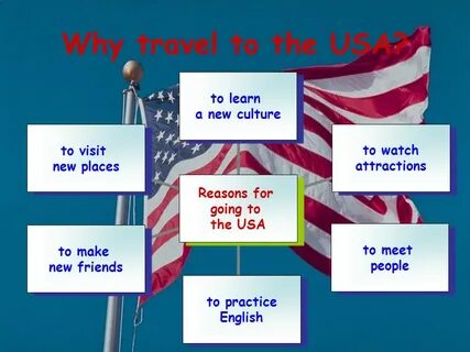 She went to the usa
