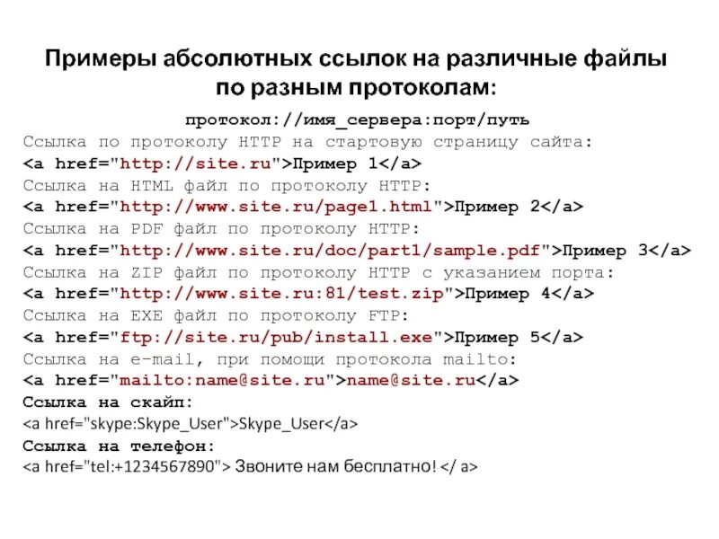 Пример ссылки. Протокол в ссылке. Образец ссылки. Примеры ссылок на сайты.