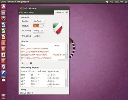 Ubuntu firewall