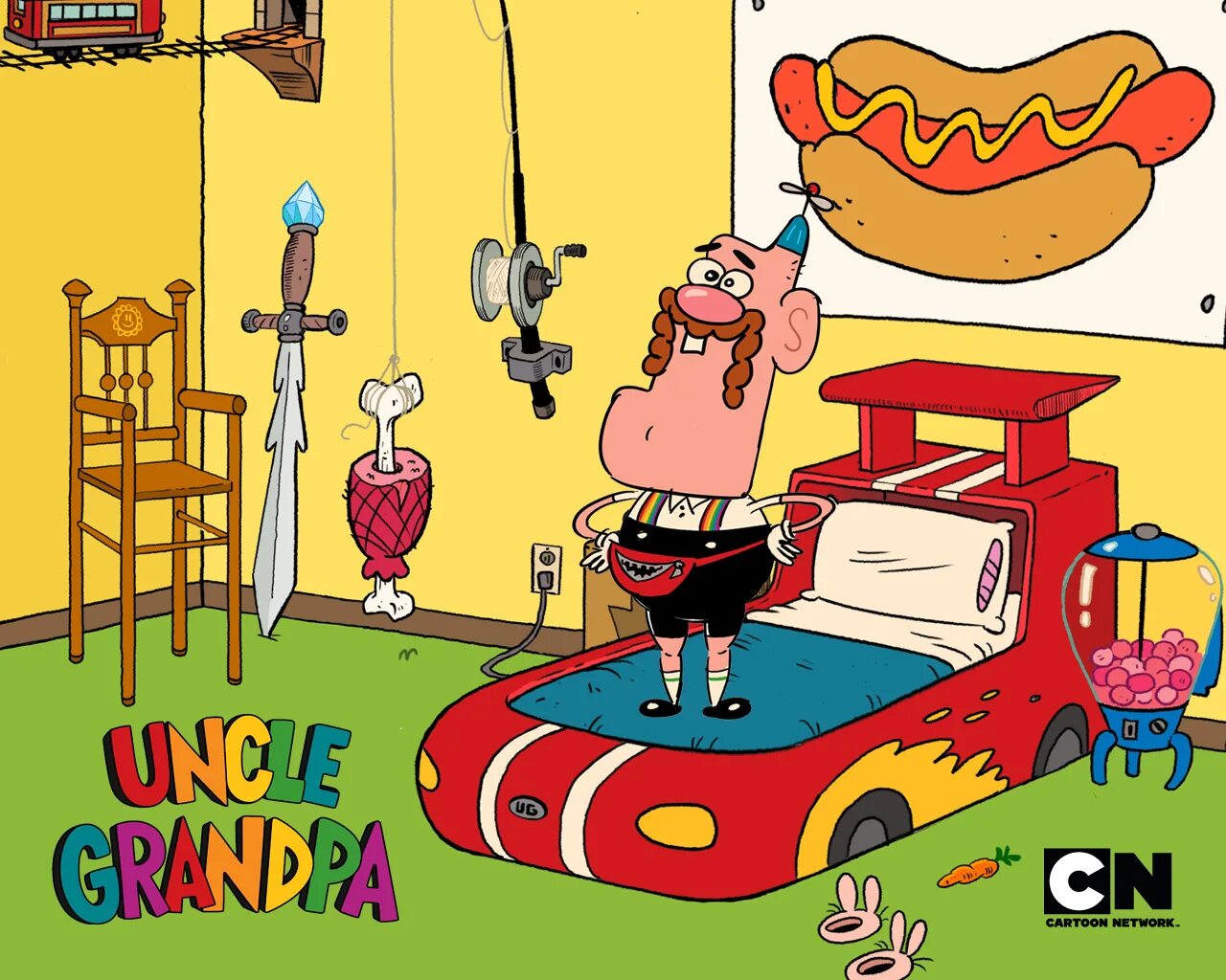 Uncle grandpa. Дядя Деда. Дядя Деда персонажи.