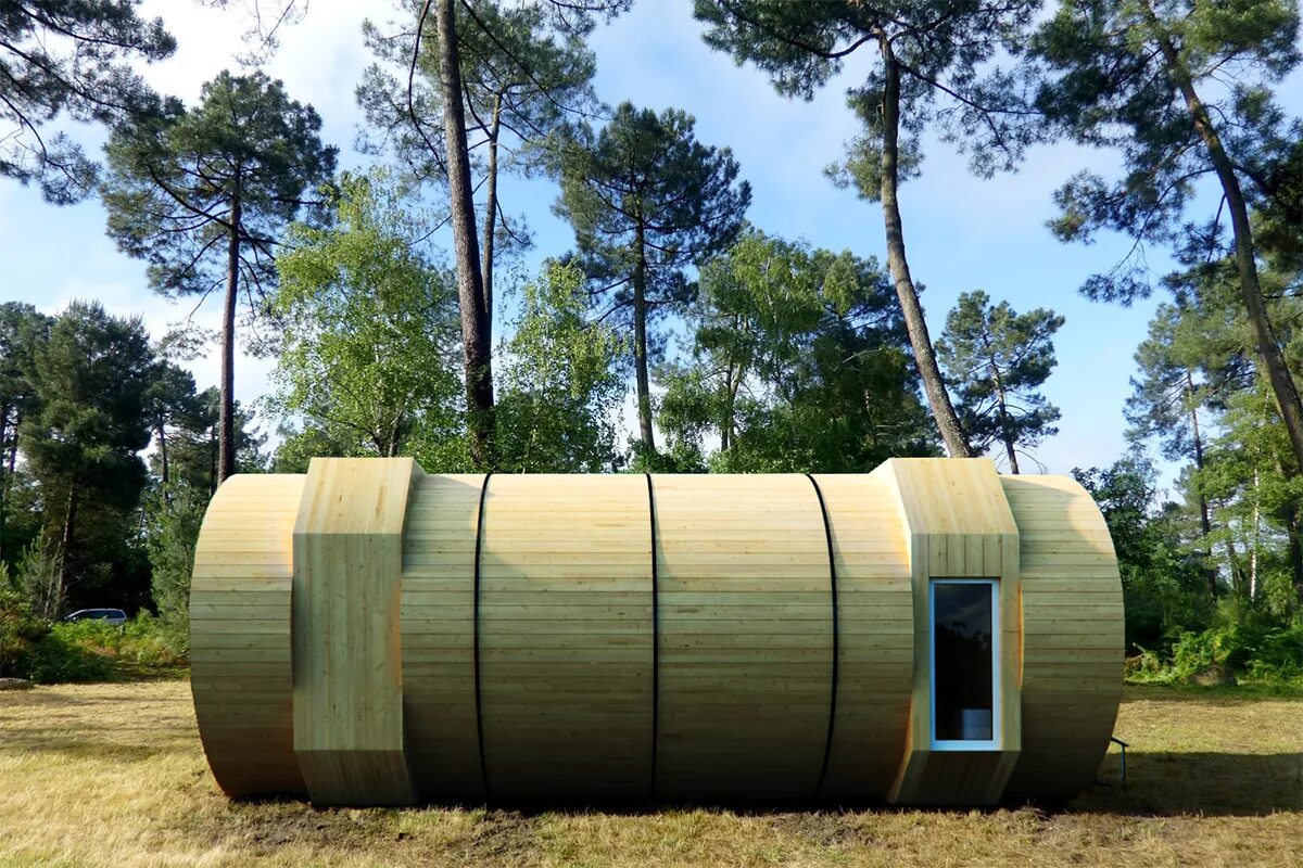 Render module. Жилой модуль. модульные дома-блоки от студии coodo. living module. modular one 1730773.