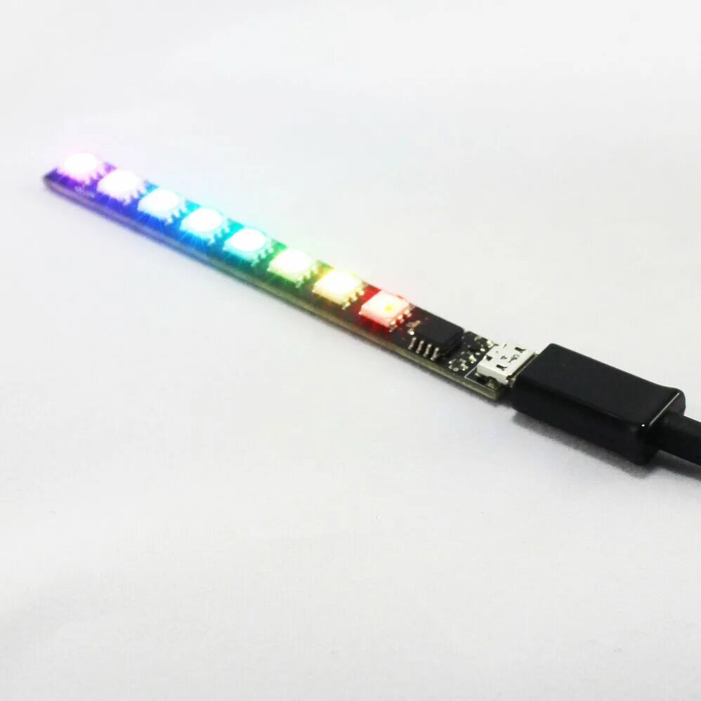 Usb диод. Светильник микро двухцветный светодиодный.