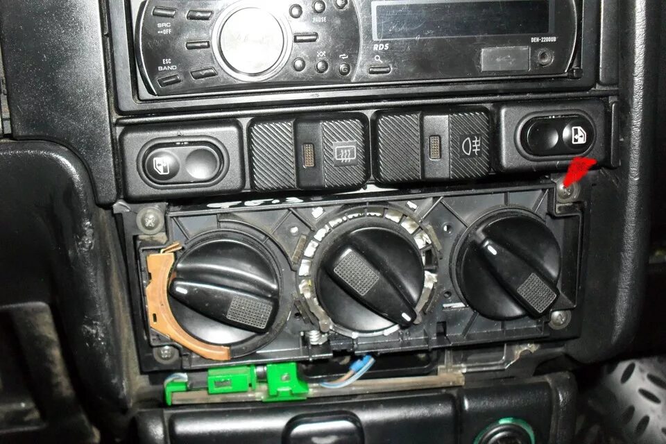 Блок управления печкой. - Volkswagen Passat B3, 1,8 л, 1992 года своими руками D