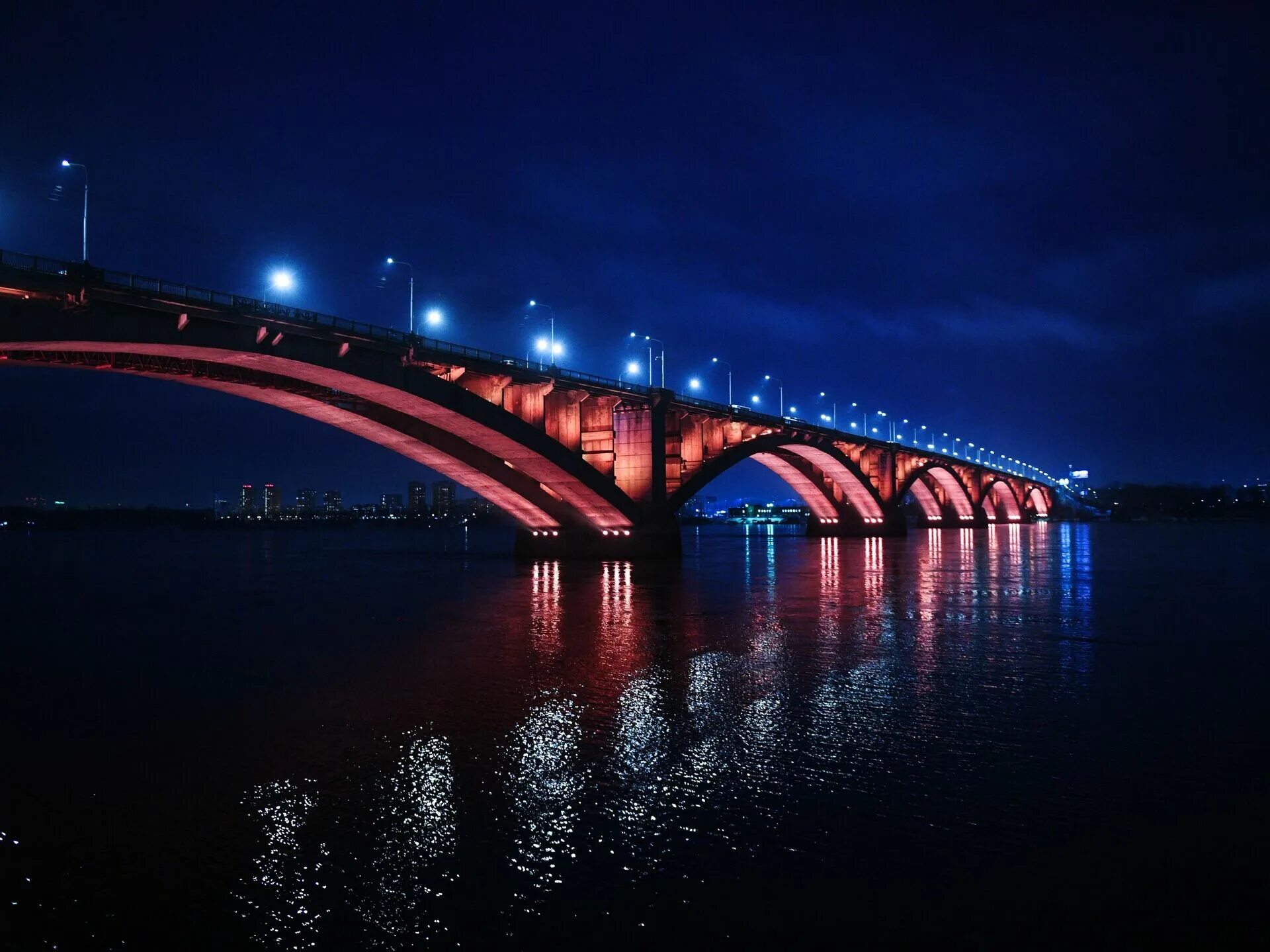 Открыт мост через Енисей в Красноярске - Трансмост