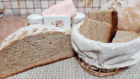 Цельнозерновой хлеб без закваски